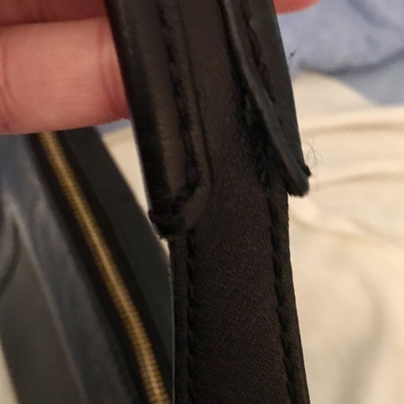 Black Leather Kate Spade bag - Picture 5 of 8